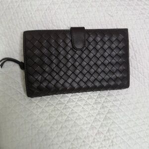 Bottega Veneta Intrecciato Brown Wallet